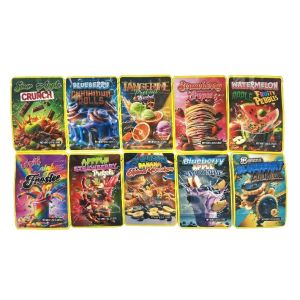 Cannabis THC Edible Mylar Bags for Gummies & Infused Treats